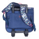 Satchel op wielen Harry Potter Zweinstein Blauw 38 CM