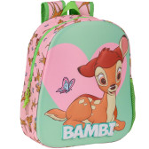 Sac à dos Bambi 3D Maternelle - 33 CM - Haut de Gamme