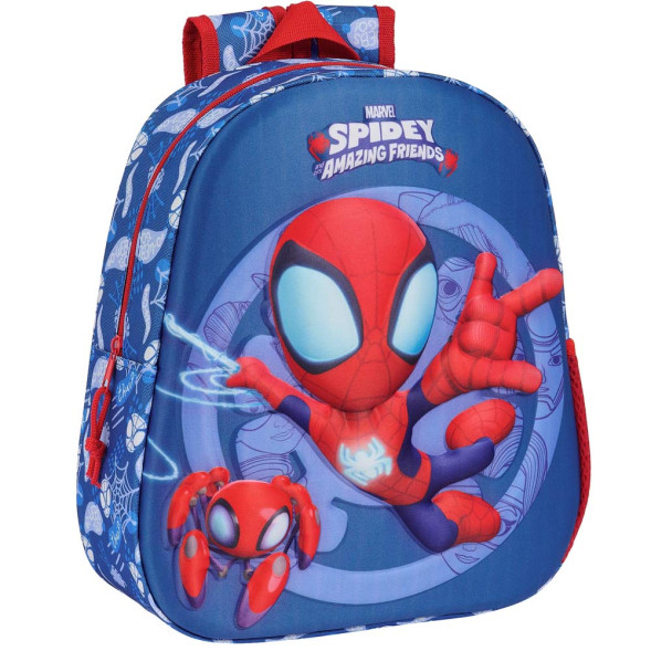 Mochila Disney 3D Princesa Jardín de Infancia - 33 CM - Gama Alta