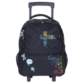 Mochila con ruedas KIP Boy POP Azul 2 Cpt 45 CM