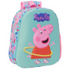 Zaino per l'asilo Peppa Pig 3D - 33 cm - High-End