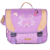 Satchel Stalla BIANCA Rosa Pompon - 38 CM