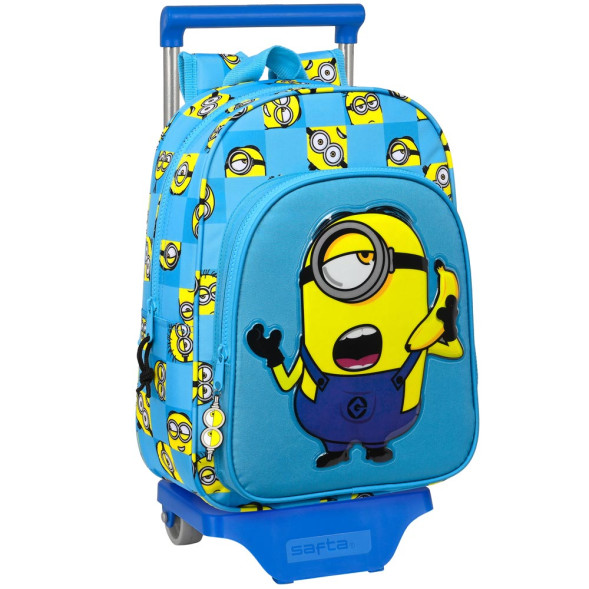 Sac à dos à roulettes maternelle Minions 34 CM Trolley haut de gamme