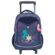 Stalla BIANCA Rose Pompons roller backpack - 2 Cpt 43 CM