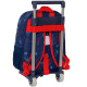 Sac à dos à roulettes maternelle Spiderman "Neon" 34 CM Trolley haut de gamme