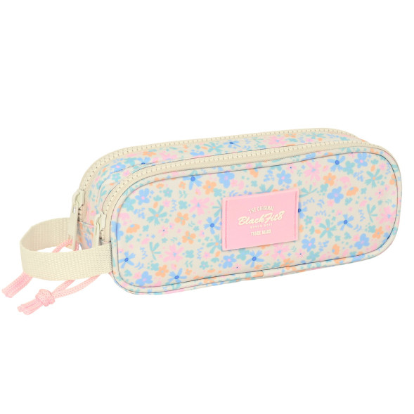 Trousse rectangulaire BlackFit8 Blossom 21 CM - 2 cpt