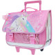 Cartable à roulettes Licorne 41 CM - Trolley