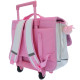 Cartable à roulettes Licorne 41 CM - Trolley