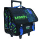 Cartable à roulettes Minecraft Bleu 41 CM - 2 cpt