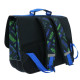 Cartable Minecraft 41 CM Bleu Haut de gamme