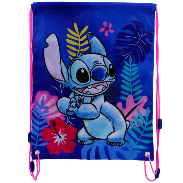 Sac piscine Stitch Bleu 42 CM