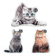 Coussin forme Chat 40 CM