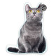 Coussin forme Chat 40 CM