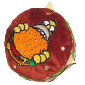 Coussin Homer Simpson Hamburger 27 CM