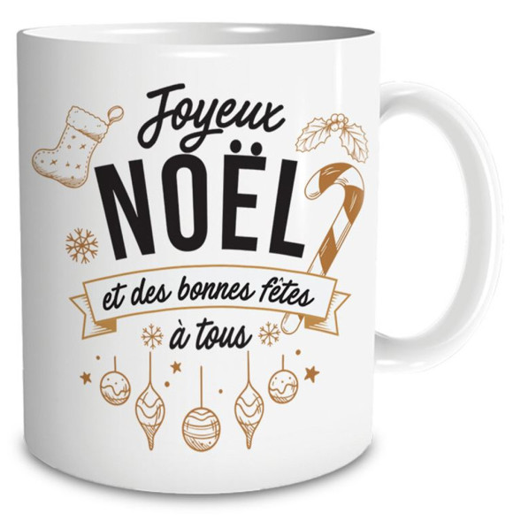 Mug Kugel "Frohe Weihnachten"