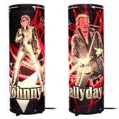 Johnny Hallyday Rock Star Rotating Lamp