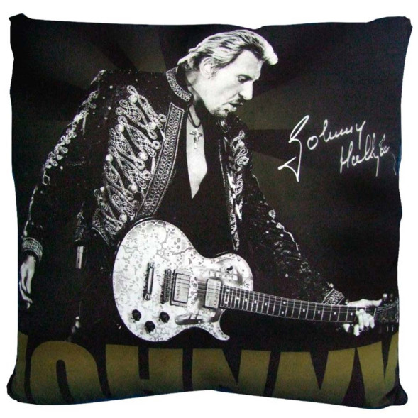 Johnny Hallyday Concert Cushion