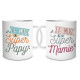 Coffret duo Mug " Super Papy & Super Mamie "