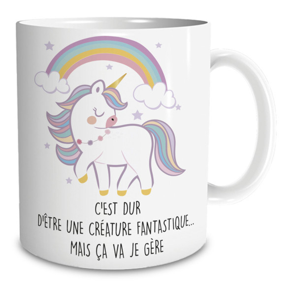 Fantástica taza de unicornio