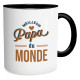 Mug noir Meilleur Papa Du Monde