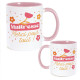 Mug rose Maîtresse Merci