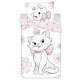 Juego de fundas nórdicas de algodón Marie Aristocats 140x200 cm con funda de almohada