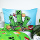 Minecraft cotton duvet cover set 140x200 cm with pillowcase