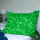 Parure housse de couette coton Minecraft réversible 140x200 cm avec Taie d'oreiller