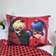 Bettbezug Ladybug Miraculous Girl 140x200 cm und Kissenbezug