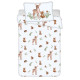 Juego de fundas nórdicas de algodón Rabbit 100x135 cm y funda de almohada