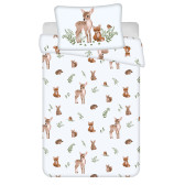 Cotton Rabbit dekbedovertrekset 100x135 cm en kussensloop