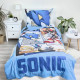 Sonic dekbedovertrekset 140x200 cm met kussensloop