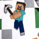 Minecraft Juego de funda nórdica emblemática 140x200 cm con funda de almohada