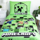 Minecraft Emblematic Bettbezug-Set 140x200 cm mit Kissenbezug