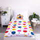 Parure housse de couette coton Pat Patrouille Friends 100x135 cm et Taie d'oreiller