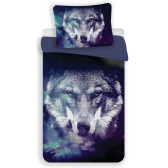 Juego de fundas nórdicas Blue Wolf 140x200 cm