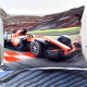 Duvet Cover Set Formula 1 Red 140x200 cm