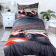 Duvet Cover Set Formula 1 Red 140x200 cm