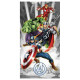 Serviette drap de bain Avengers 140x70 cm en coton