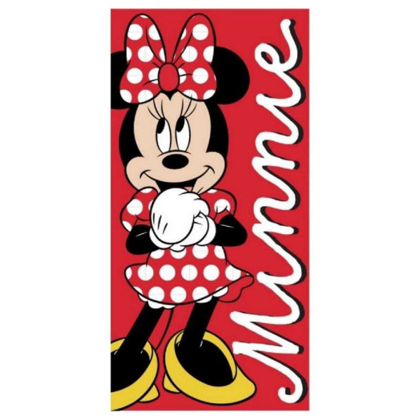 Minnie bath towel 140x70 cm in cotton