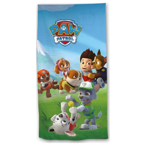 Handdoek Paw Patrol 140x70 cm katoenen badlaken