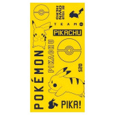 Serviette drap de bain Pokémon Pikachu 140x70 cm en coton