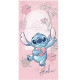 Serviette drap de bain Lilo & Stitch 140x70 cm