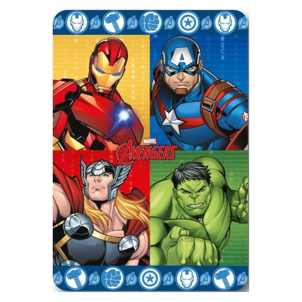 Avengers Hero Fleece Decke 100 x 140 cm - Decke