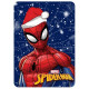 Spiderman Fighter Fleece Plaid 100 x 140 cm - Manta