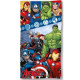 Serviette drap de bain Avengers 140x70 cm en coton