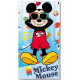 Serviette drap de bain Mickey Mouse 140x70 cm en coton