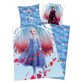 Duvet cover set Frozen Leaves 140x200 cm and pillowcase