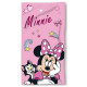 Asciugamano da bagno Minnie 140x70 cm in cotone