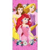 Serviette drap de bain Princesses Disney 140x70 cm - coton